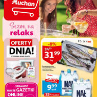 Auchan - Gazetka Sezon na relaks Hipermarket Auchan