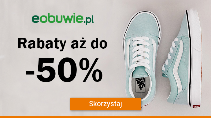 Eobuwie - Rabaty aż do -50%
