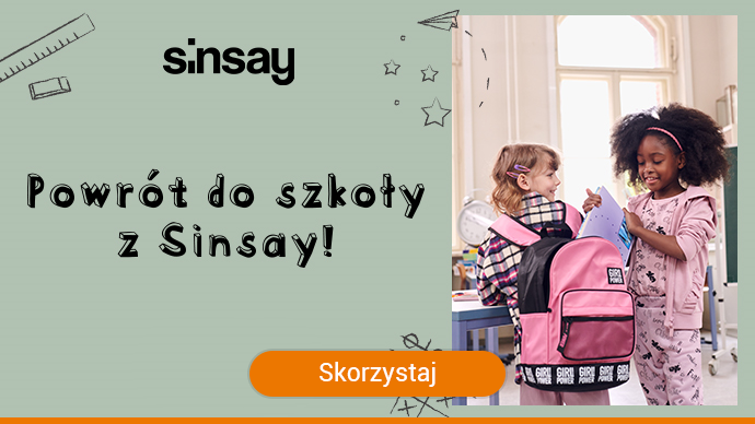 Sinsay - Powrót do szkoły