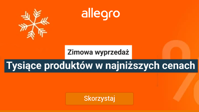 Allegro - Zimowa wyprzedaż