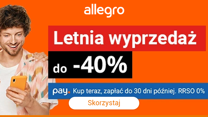 Allegro - Letnia wyprzedaż do -40 %