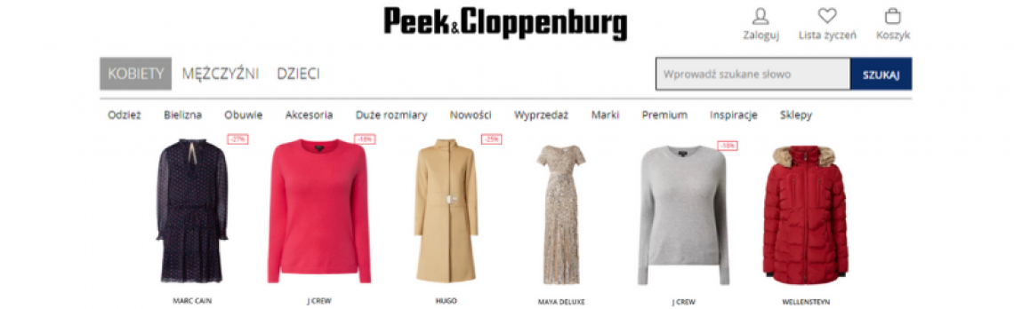 peek & cloppenburg kolekcja