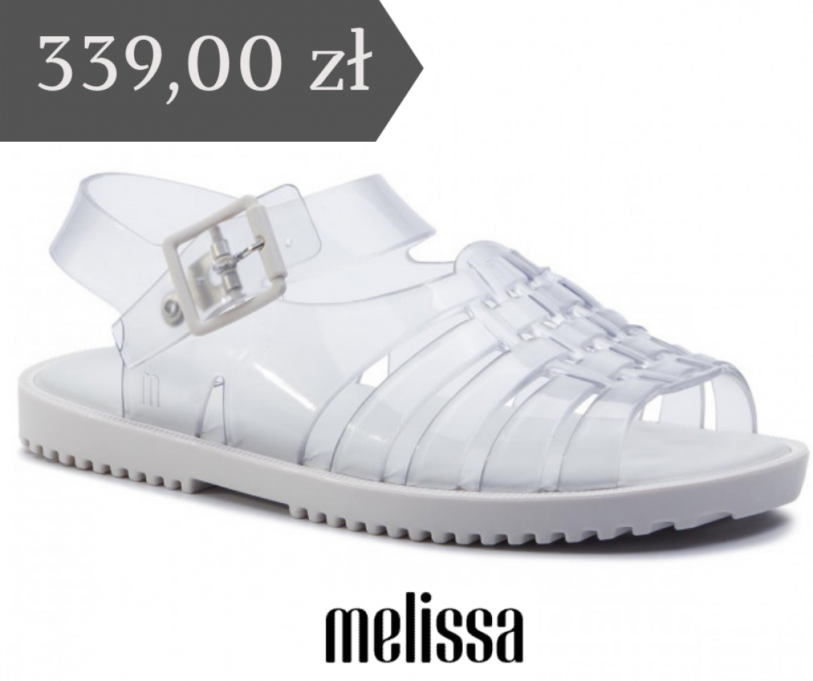 Sandały Melissa transparentne/ białe