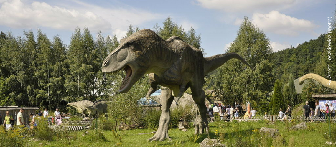 Tyrannosaurus Rex w JuraParku w Bałtowie