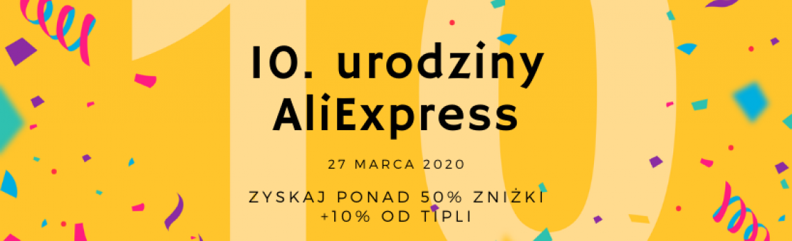 Urodziny AliExpress 2020