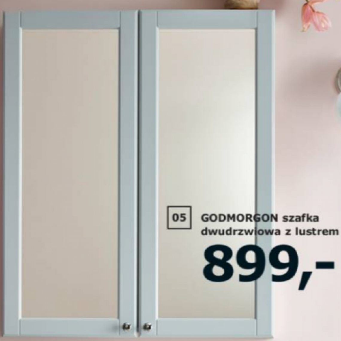 Ikea katalog - szafka z lustrem