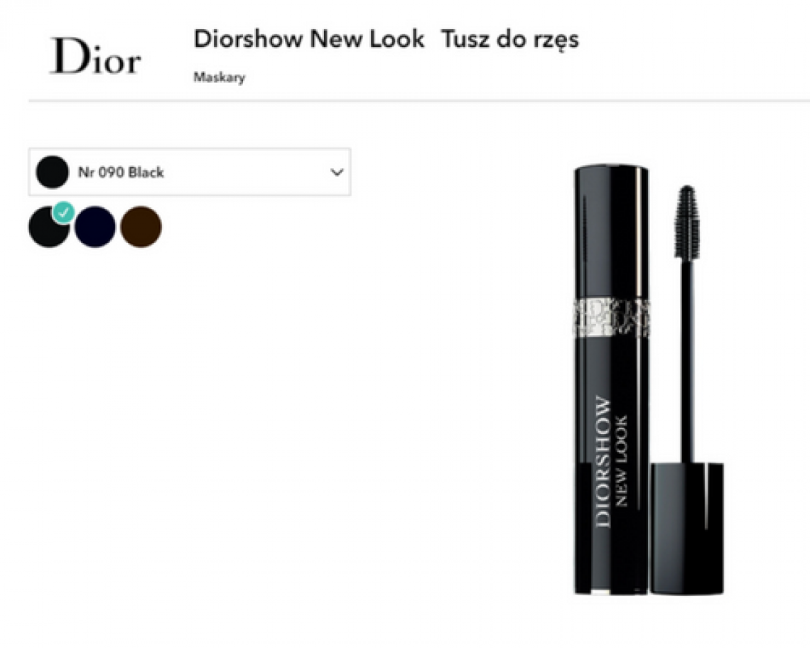 Douglas kosmetyki - maskara Dior New Look